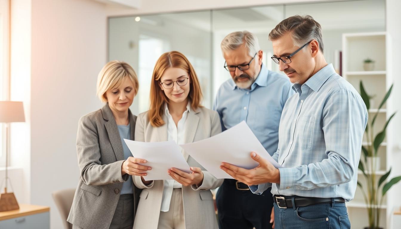 Property settlement documents and transfer review